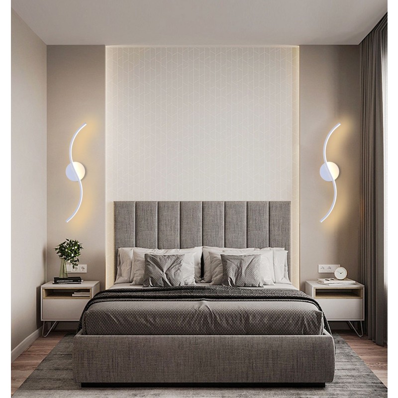 Aplica Cu Led 3931 Alb 50cm  3 Functii Lumina Rece/calda/neutra