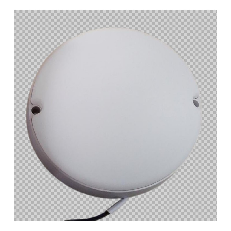 Aplica LED BAT Rotund IP65 20W 2000lm Lumina rece