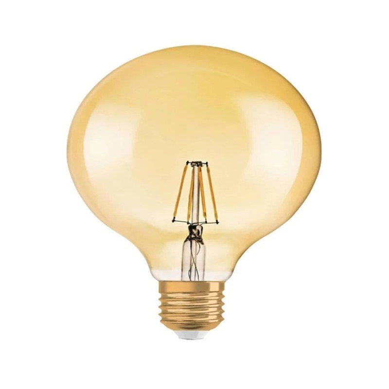 BEC LED FSL E27 G125 6.5W 2700K FILAMENT LUMINA CALDA