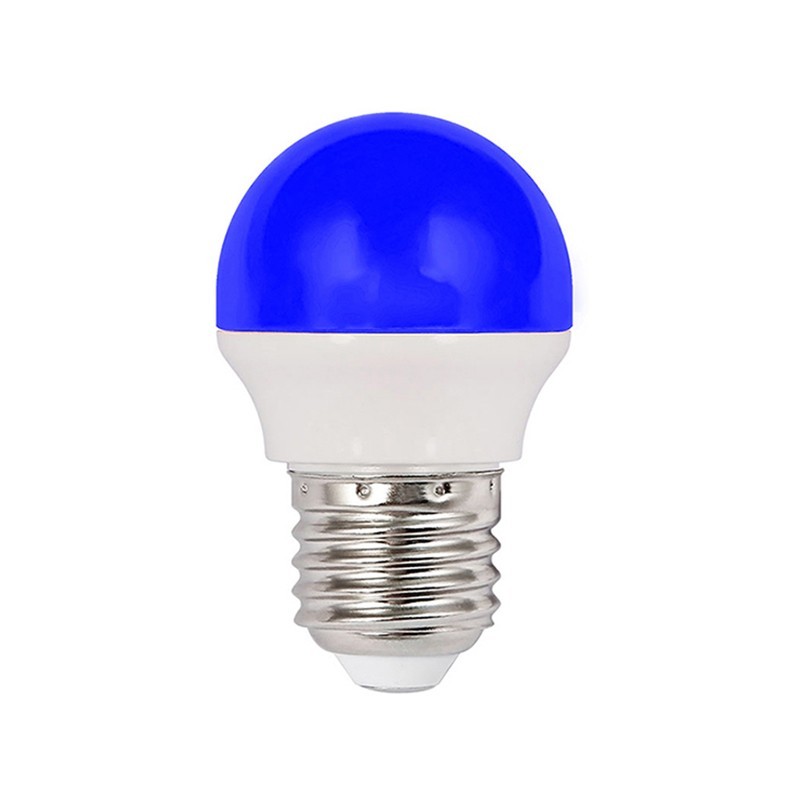 BEC LED FSL E27 G45ZD 2W ALBASTRU
