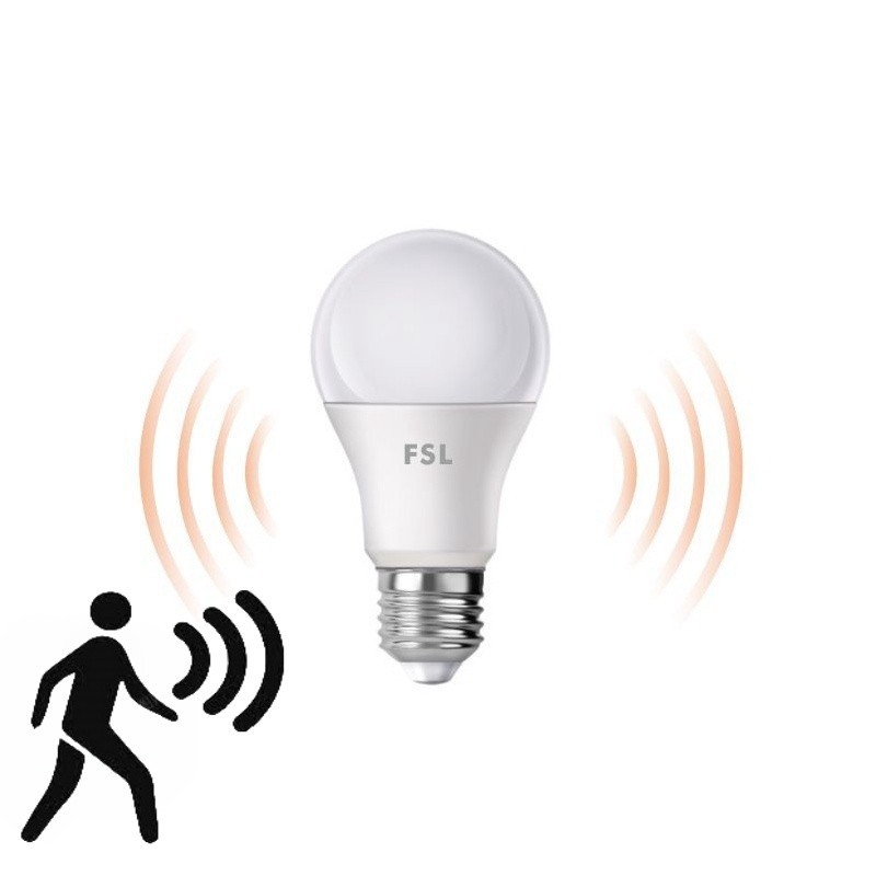 Bec LED Radar FSL Cu Senzor de Miscare 10w E27 6500K