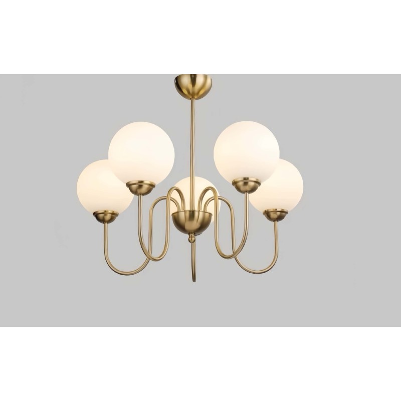 Candelabru Retro Francez Mat E27x5 - Lumilux