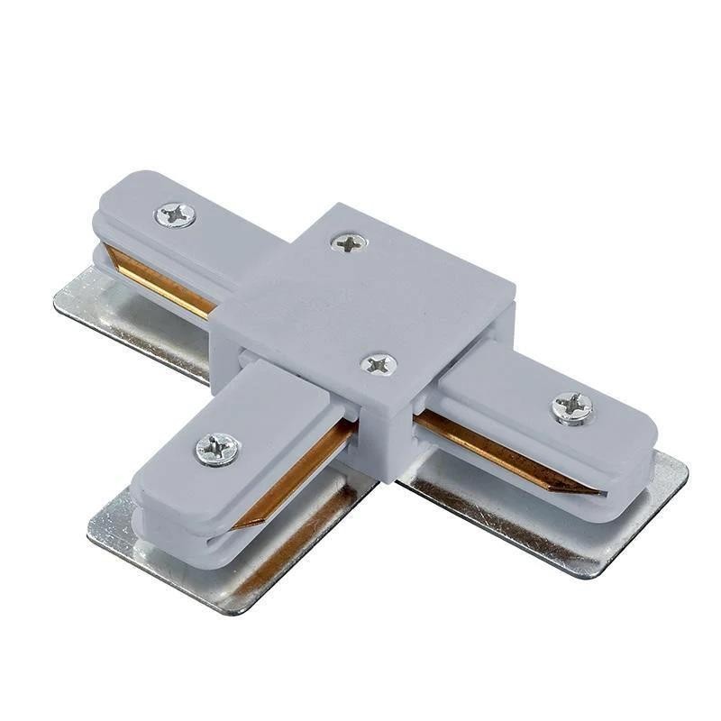 Conector pentru Sina Tip T, Forma T, Alb