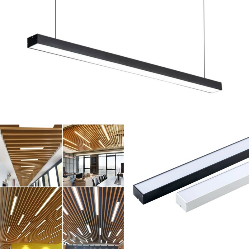 Corp iluminat Led suspendat 120CM 55w ALB