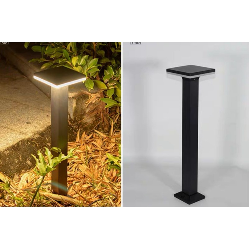 Lampa de gradina  Gri Inaltime 60cm