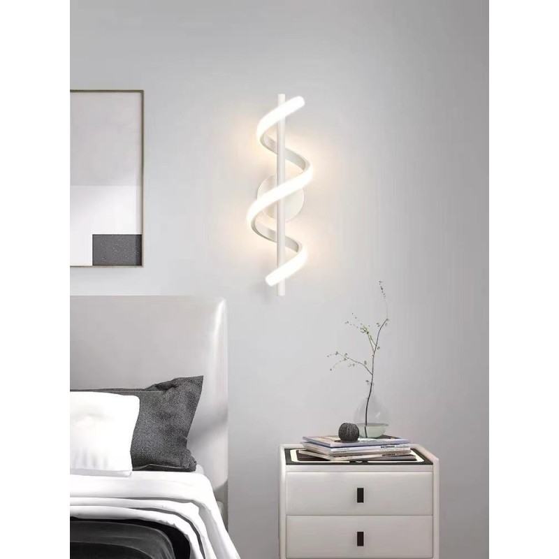 Lampa de perete spirala creativa cu  3 Tipuri De Lumina