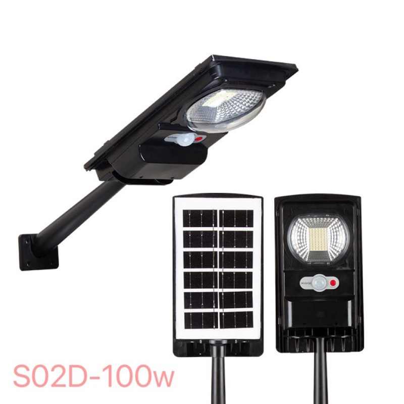 Lampa Incarcare Solara 100w  54LED,2835 ,Cu Consola De Pindere,Senzor De Lumina