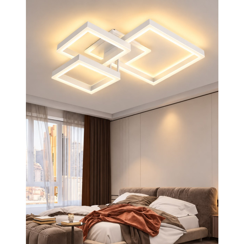 LUSTRA LED CU TELECOMANDA CU 3 FUNCTII