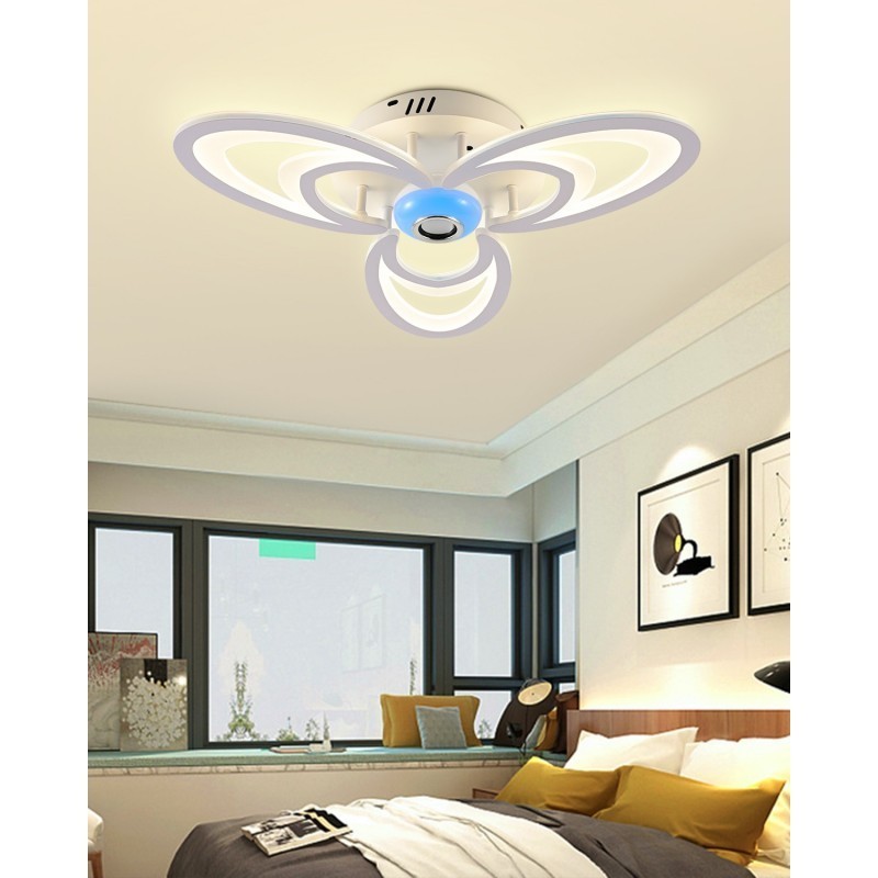 LUSTRA LED CU TELECOMANDA MP3 Bluetooth Muzica