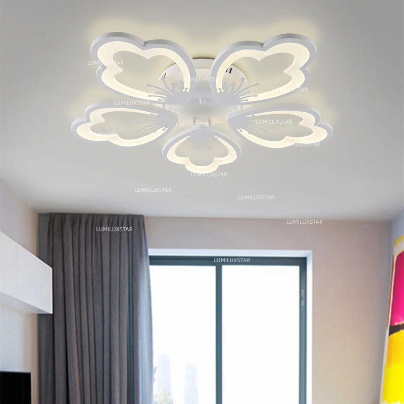 Lustra LED cu Telecomanda wifi 2.4G cu 3 functii lumina/rece/calda/neutra