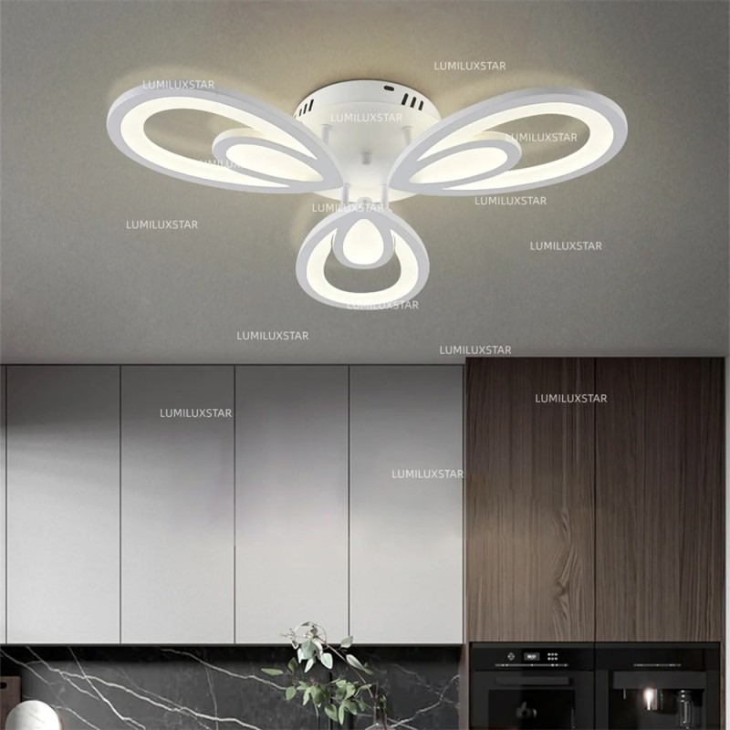 Lustra LED cu Telecomanda wifi 2.4G cu 3 functii lumina/rece/calda/neutra