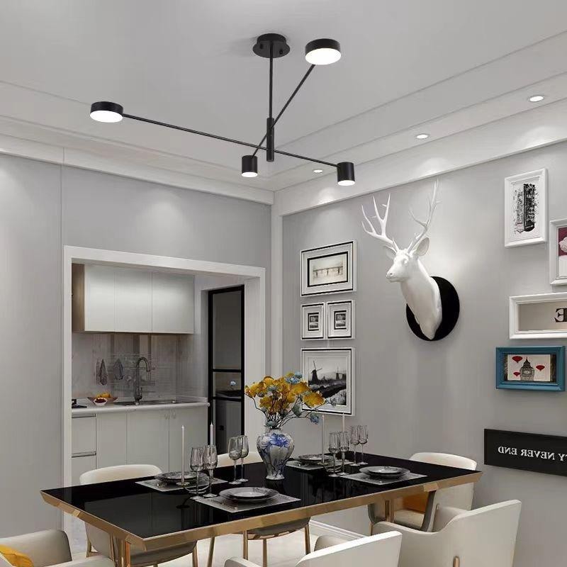 Lustra LED cu Telecomanda wifi 2.4G cu lumina/rece/calda/neutra intensitate reglabila