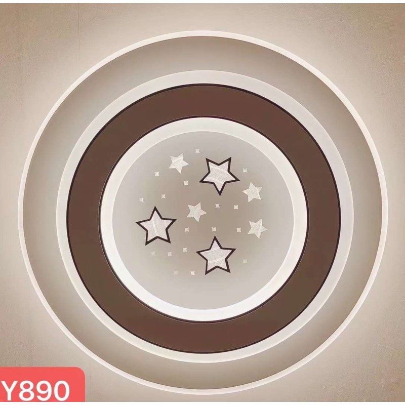 Lustra LED cu Telecomanda wifi 2.4G lumina/rece/calda/neutra intensitate reglabila