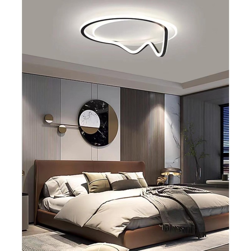 Lustra LED cu Telecomanda wifi 2.4G lumina/rece/calda/neutra intensitate reglabila