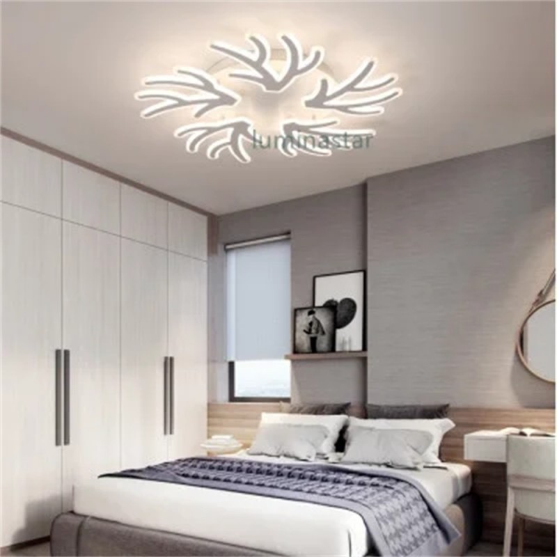 Lustra LED cu Telecomanda wifi 2.4G lumina/rece/calda/neutra intensitate reglabila