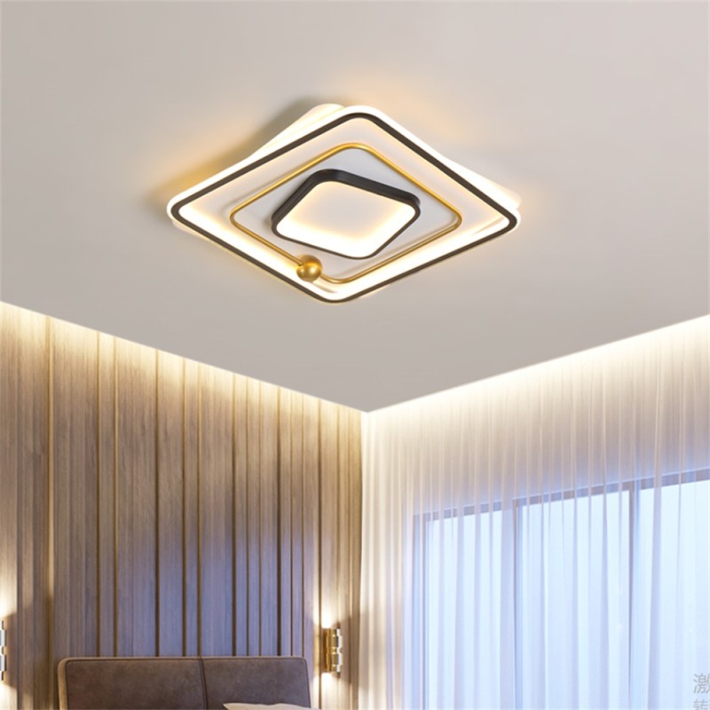 Lustra LED cu Telecomanda wifi 2.4G lumina/rece/calda/neutra intensitate reglabila