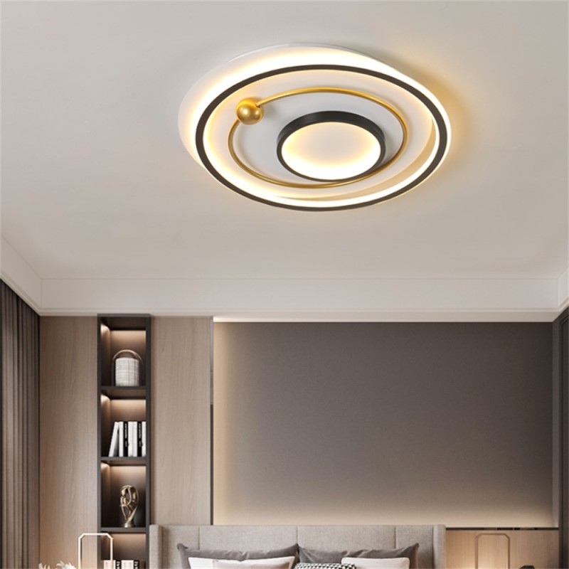 Lustra LED cu Telecomanda wifi 2.4G lumina/rece/calda/neutra intensitate reglabila
