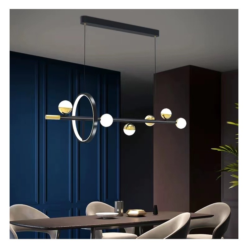 Lustra LED cu Telecomanda wifi 2.4G lumina/rece/calda/neutra intensitate reglabila
