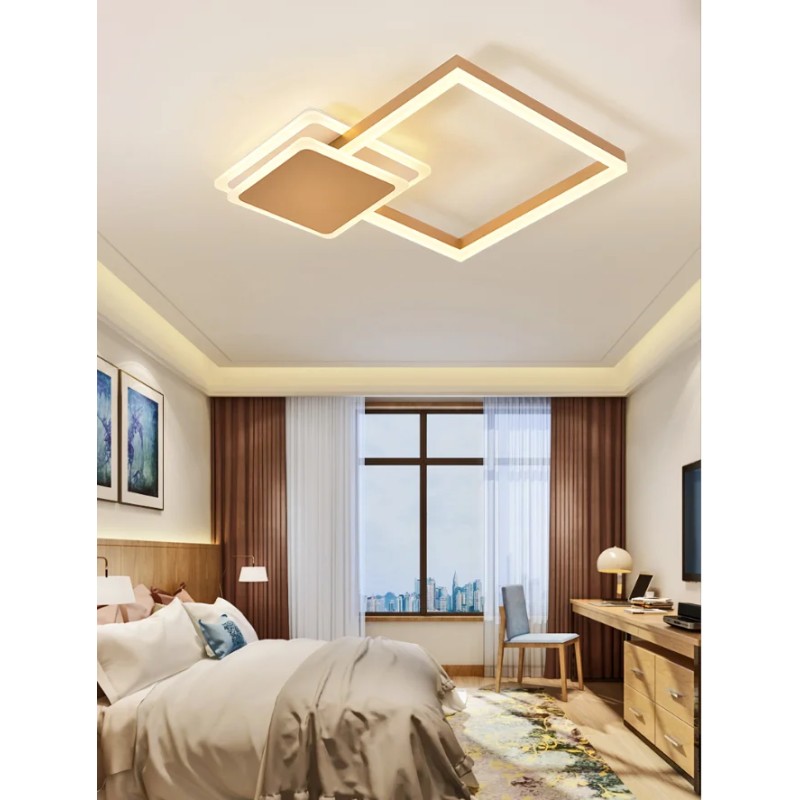 Lustra LED cu Telecomanda wifi 2.4G lumina/rece/calda/neutra intensitate reglabila