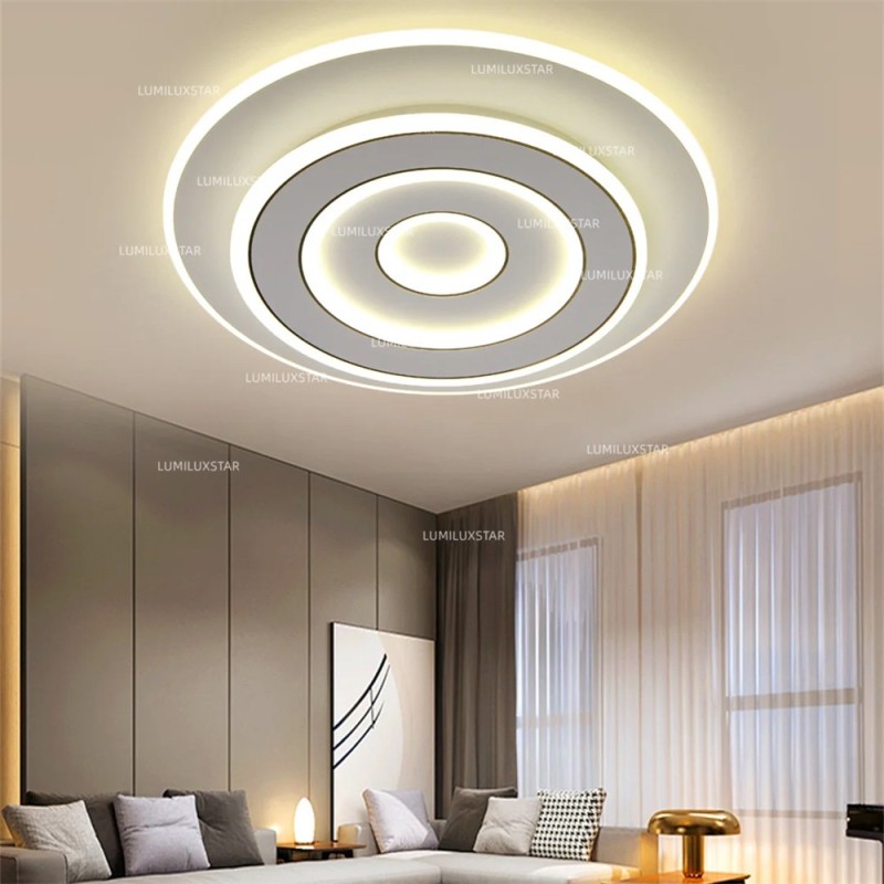 Lustra LED cu Telecomanda wifi 2.4G lumina/rece/calda/neutra intensitate reglabila