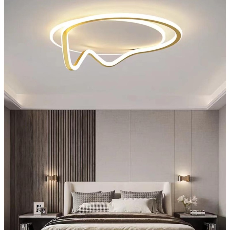 Lustra LED cu Telecomanda wifi 2.4G lumina/rece/calda/neutra intensitate reglabila
