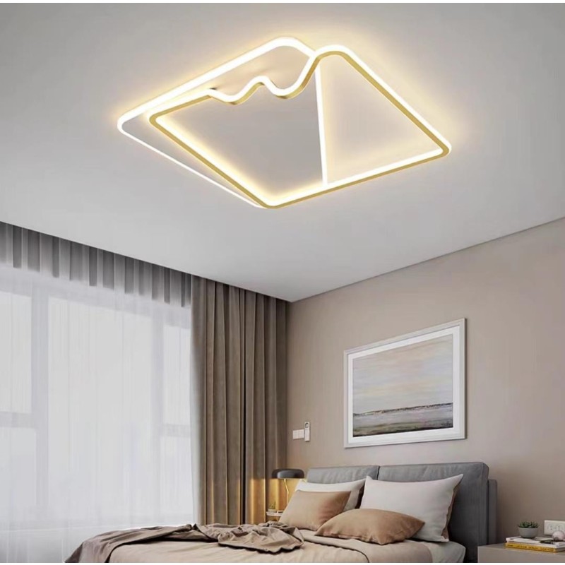 Lustra LED cu Telecomanda wifi 2.4G lumina/rece/calda/neutra intensitate reglabila