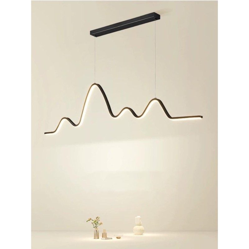 Lustra LED cu Telecomanda wifi 2.4G lumina/rece/calda/neutra intensitate reglabila