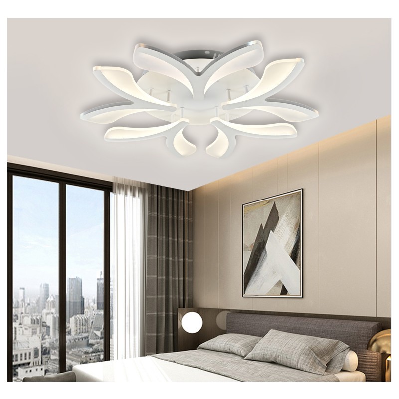 Lustra LED cu Telecomanda wifi 2.4G lumina/rece/calda/neutra intensitate reglabila