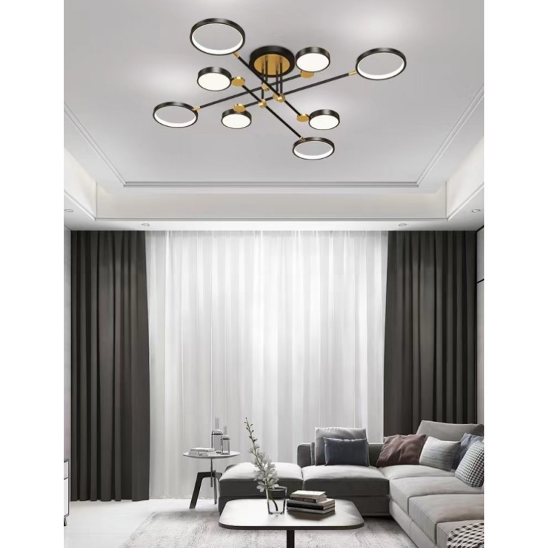 Lustra LED cu Telecomanda wifi 2.4G lumina/rece/calda/neutra intensitate reglabila