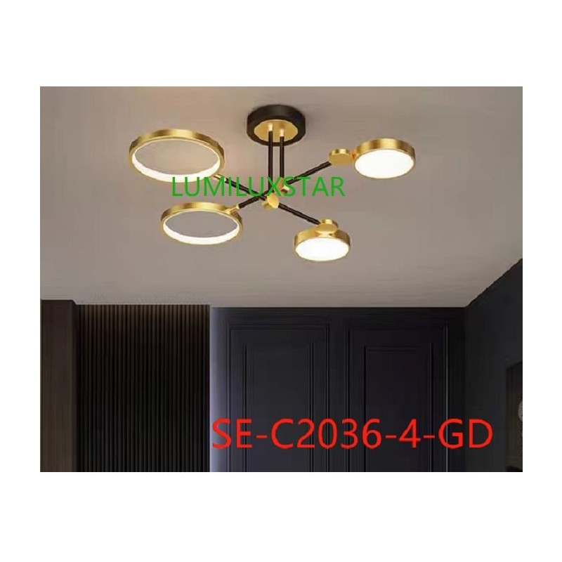 Lustra LED cu Telecomanda wifi 2.4G lumina/rece/calda/neutra intensitate reglabila