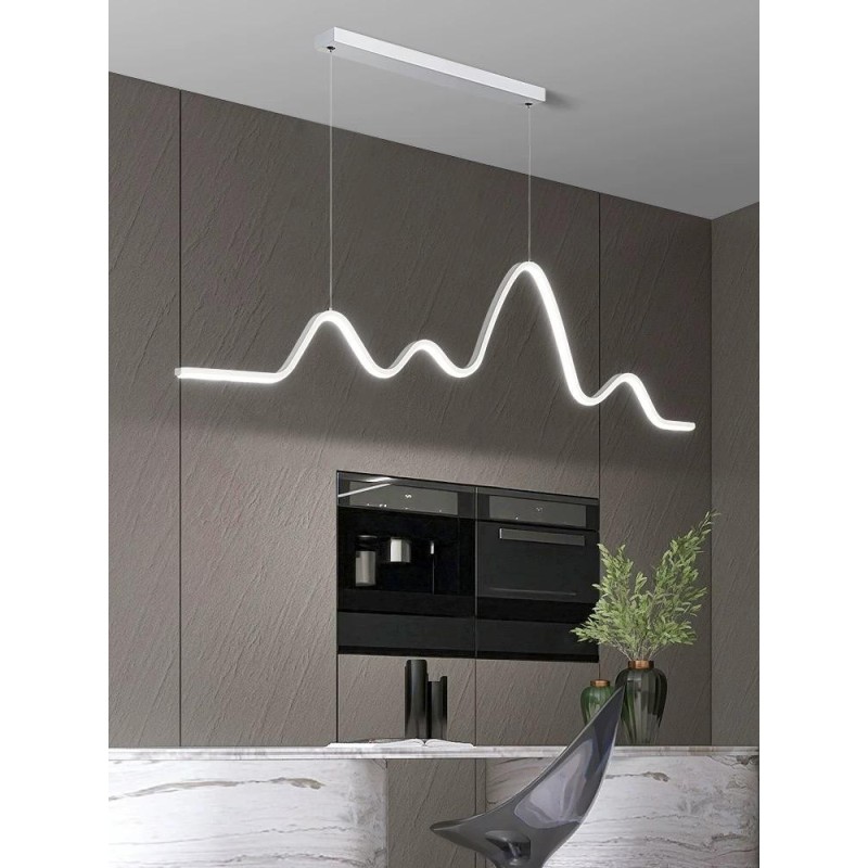 Lustra LED cu Telecomanda wifi 2.4G lumina/rece/calda/neutra intensitate reglabila