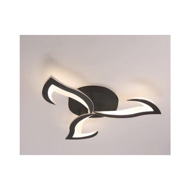 Lustra LED cu Telecomanda wifi 58cm 2.4G lumina/rece/calda/neutra intensitate reglabila