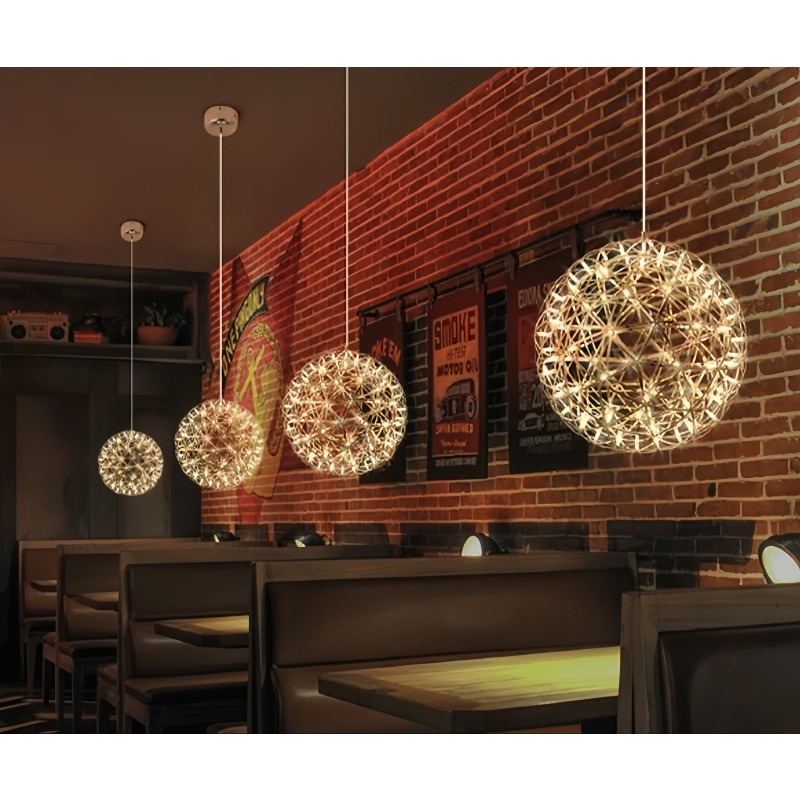 Lustra LED Firework Spark Ball LED 42W D30cm - Lumilux