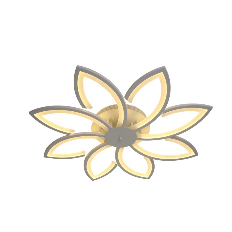 Lustra LED Lotus cu Telecomanda wifi 62cm 2.4G lumina/rece/calda/neutra intensitate reglabila