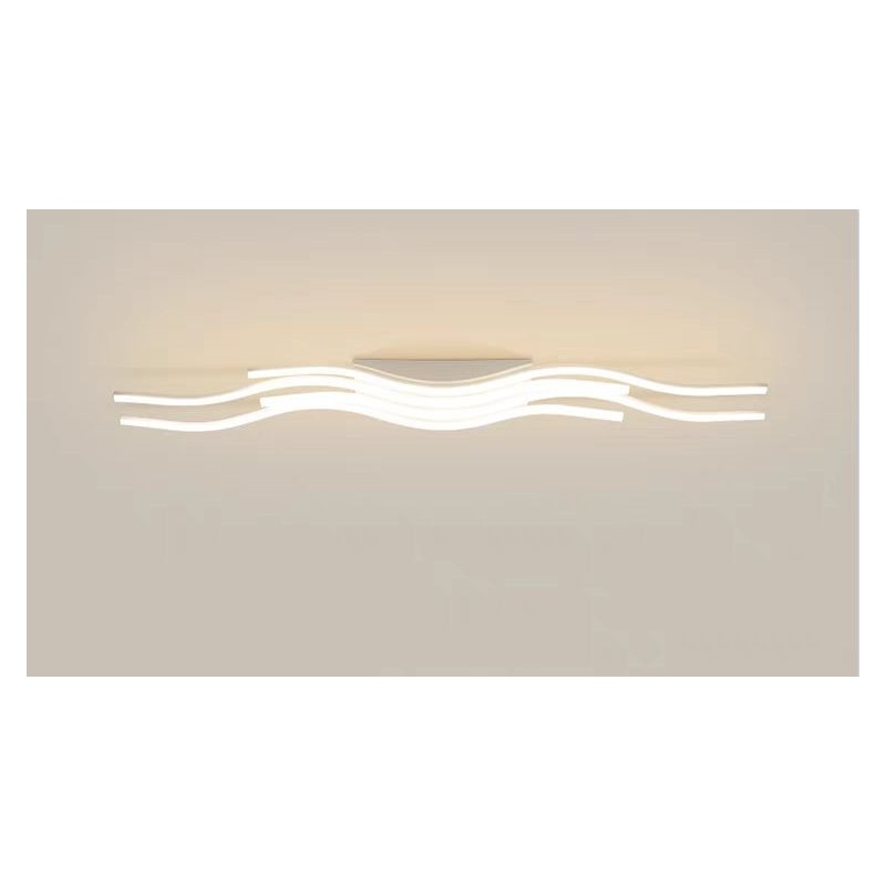 Lustra LED Lungime 130CM cu Telecomanda wifi 2.4G lumina/rece/calda/neutra intensitate reglabila