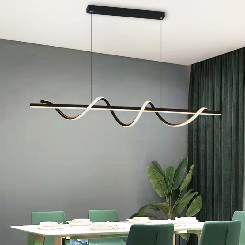 Lustra LED Moderna cu Telecomanda wifi 2.4G lumina/rece/calda/neutra intensitate reglabila