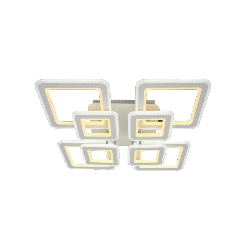 Lustra LED Moterna cu Telecomanda wifi 2.4G lumina/rece/calda/neutra intensitate reglabila