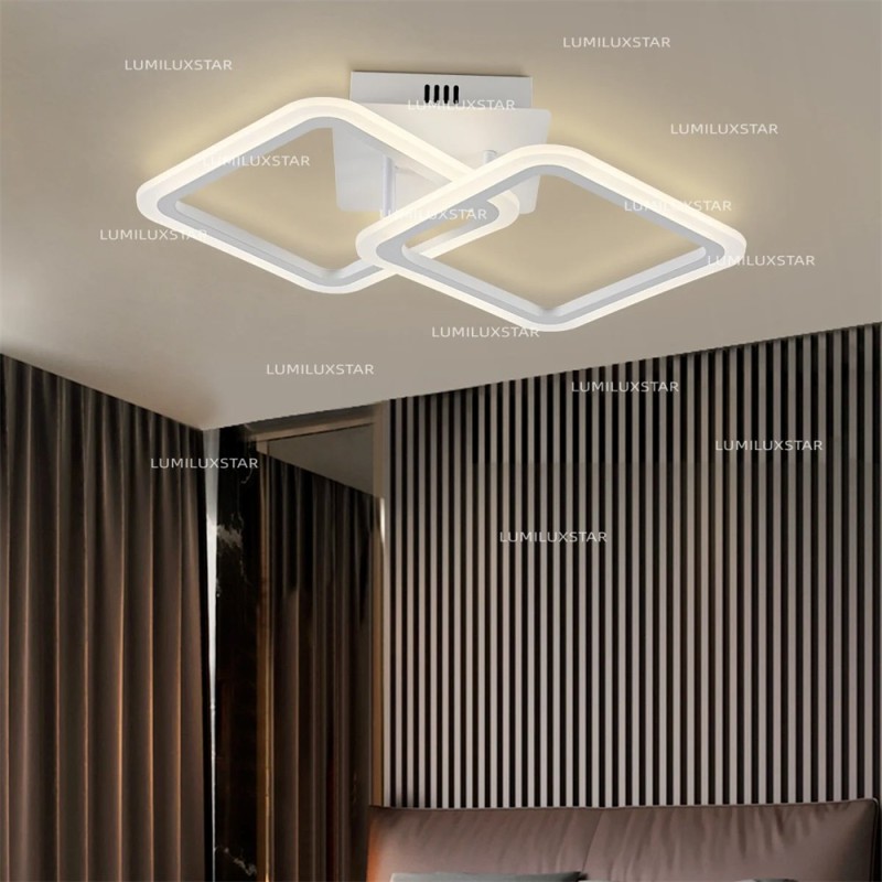 Lustra LED Telecomanda wifi 2.4G lumina/rece/calda/neutra intensitate reglabila