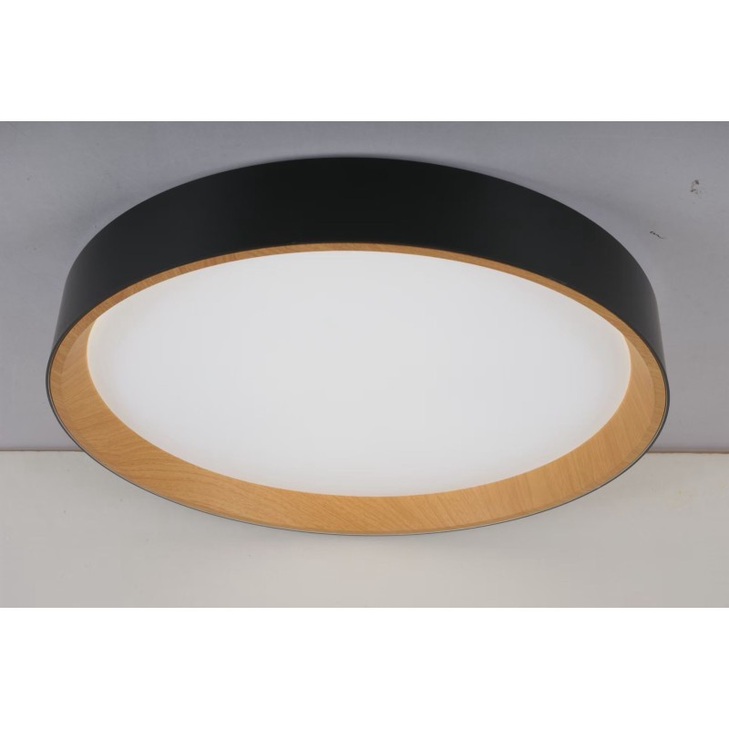 Lustra Plafoniera LED 72W Petala Alb Moderna D40cm Cu 3 Functii lumina Cu Telecomanda